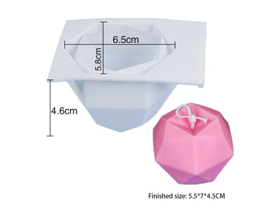 Diamond Candle Mould