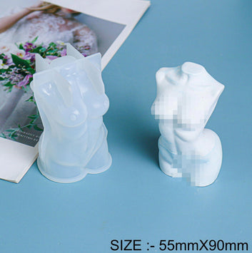 Small Female Body Candle & Show Piece Mould