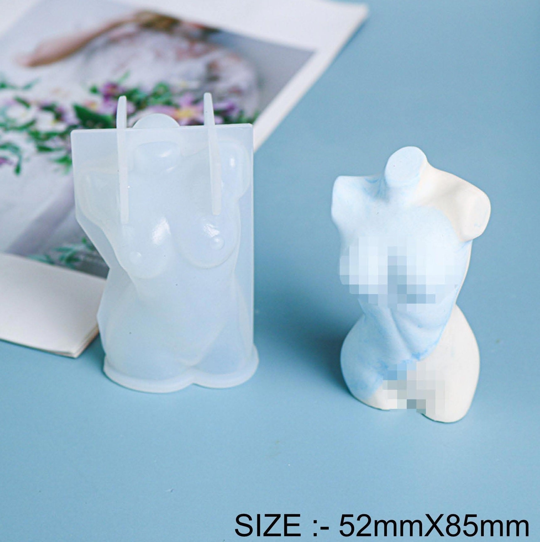 Small Female Body Candle & Show Piece Mould