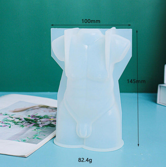 Big Male Body Candle & Show Piece Mould