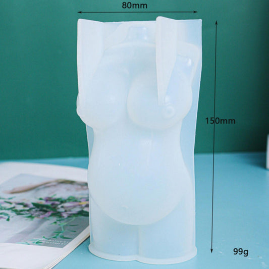 Big Female Body Candle & Show Piece Mould