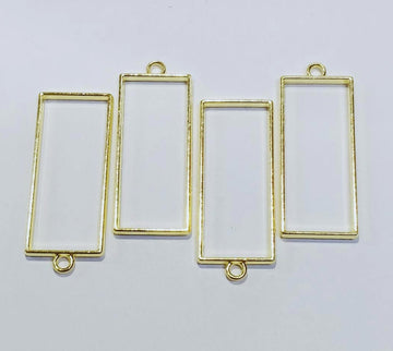 Long Rectangle Bezel Pack Of 10