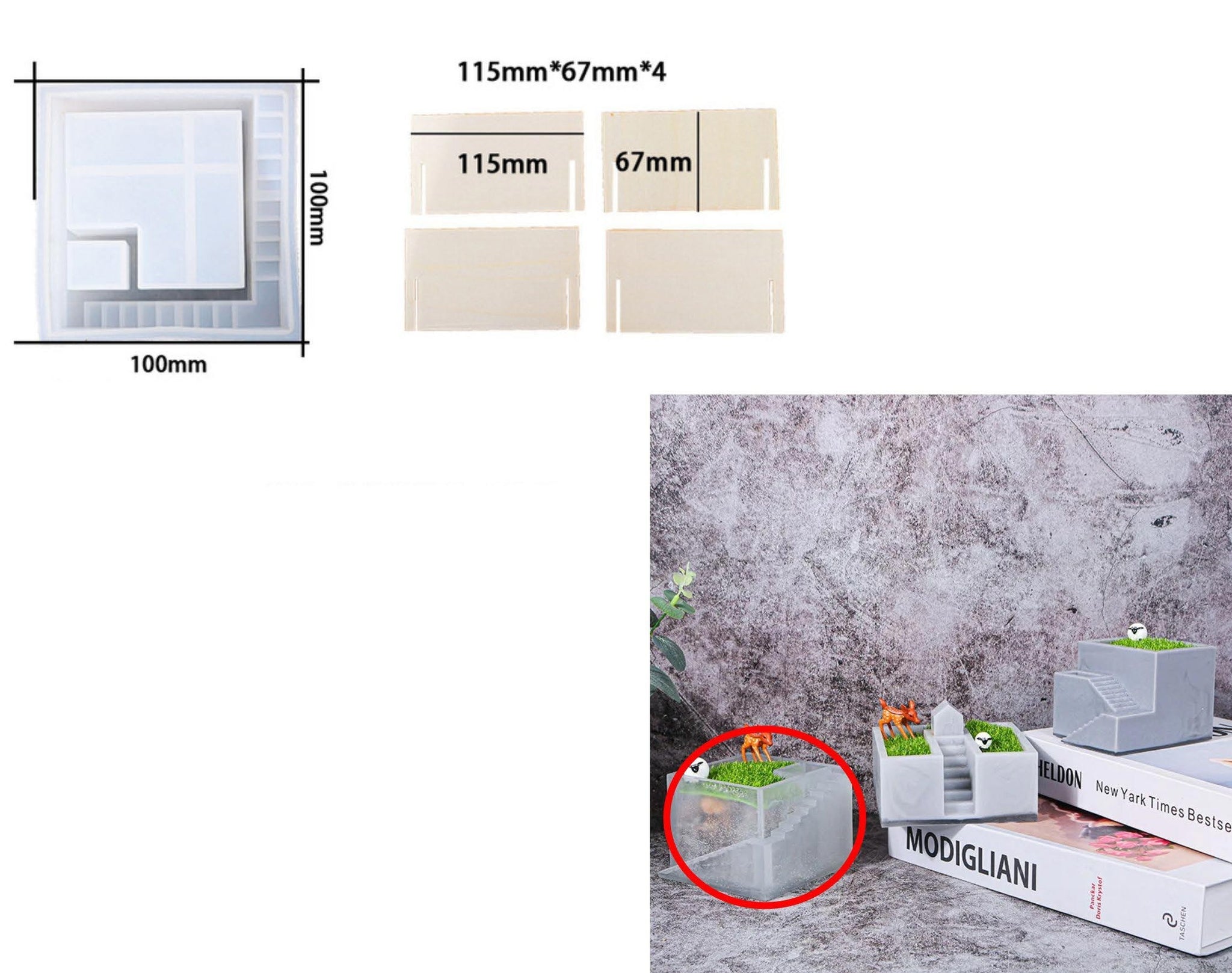 Planter Silicon Mould