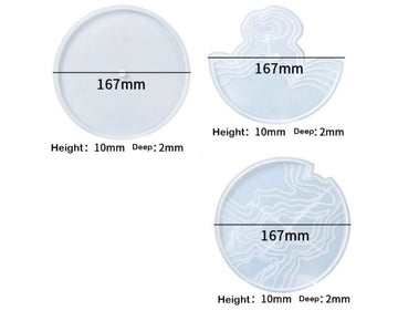 Ocean Clock Set Of 3 Mould