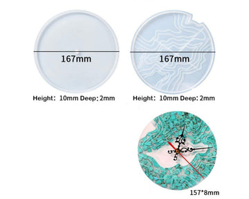 Ocean Clock Set Of 2 Mould