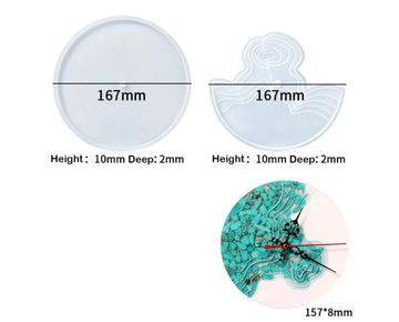 Ocean Clock Set Of 2 Mould