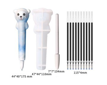 Bears Pen Mould + 1 Refill Cover + 10 Refill