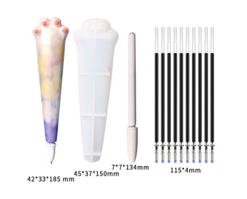 Paw Pen Mould + 1 Refill Cover + 10 Refill