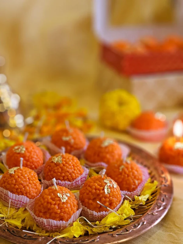 Motichoor Laduu Candle Mould
