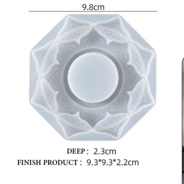 Lotus Tea Light Candle Holder Mould