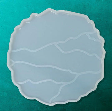 Thunder Lightning Round Agate Mould