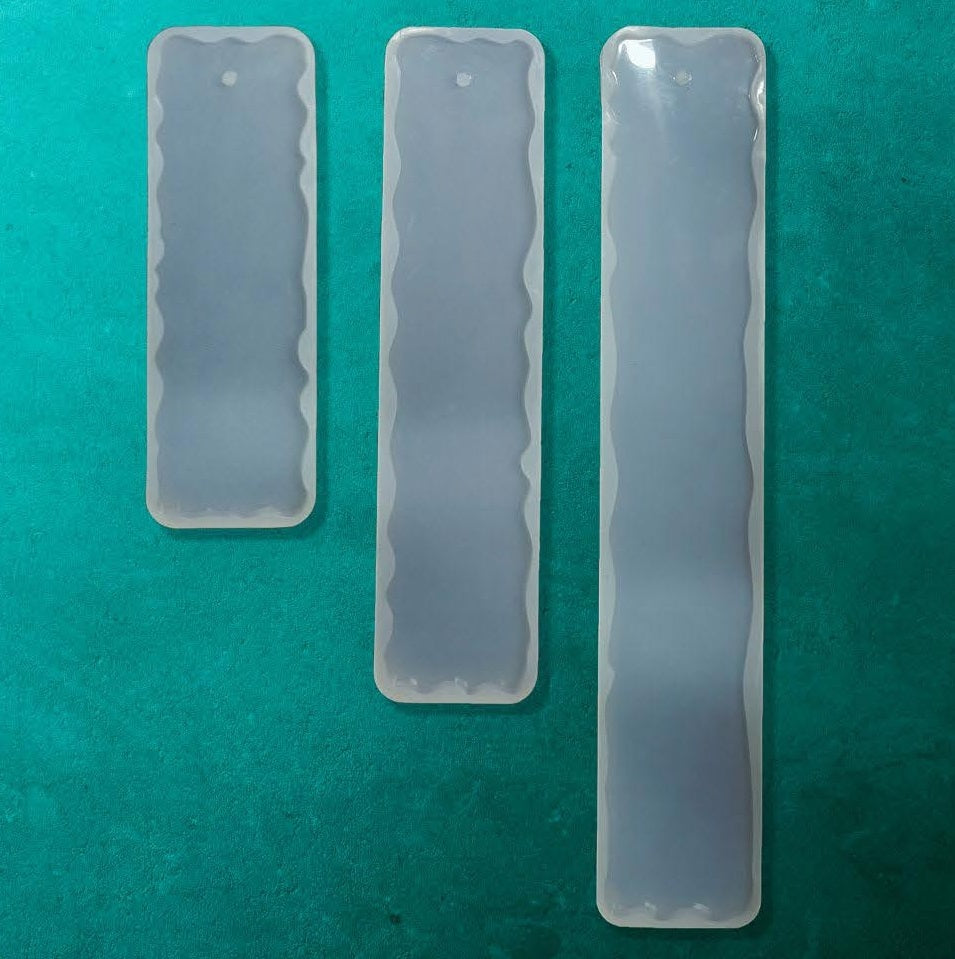 3 IN 1 Agate Rectangle Bookmark – Bina's Art - Resin Store