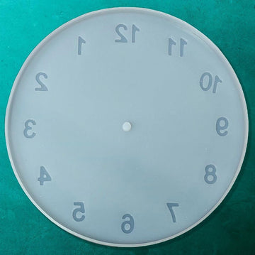 Clock With Numeric Number Mould