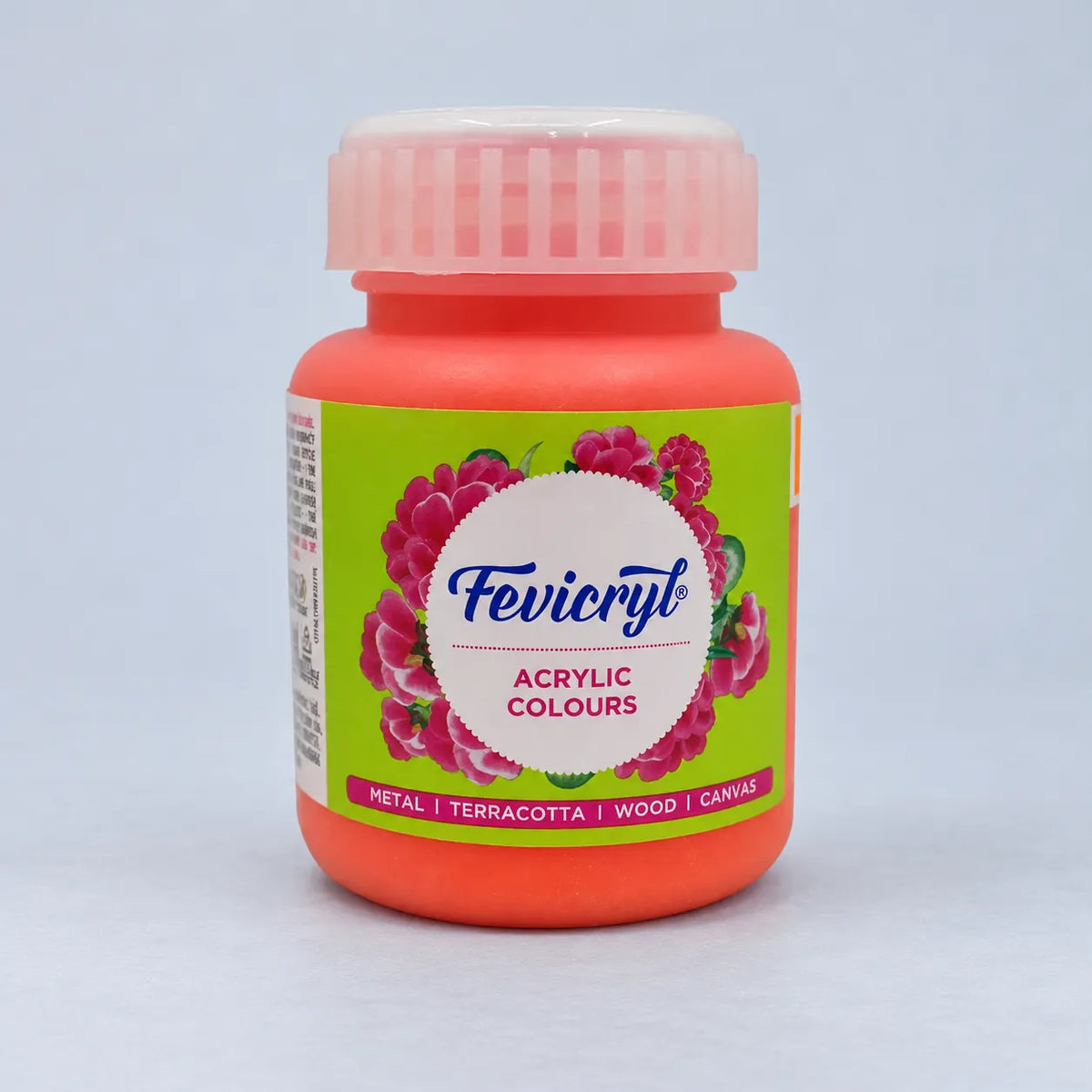 Fevicryl Acrylic Colours – 100 ml – Neon Orange