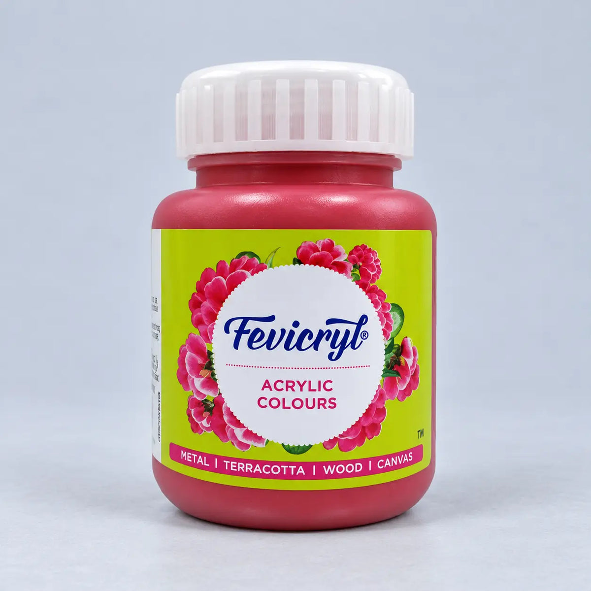 Fevicryl Acrylic Colours – 100 ml – Crimson