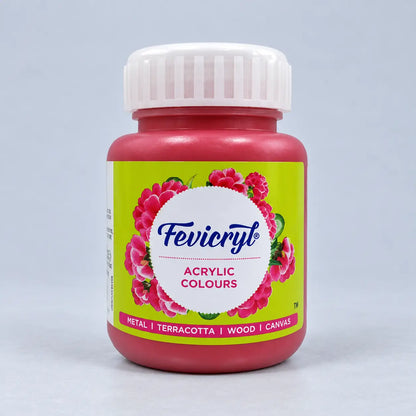 Fevicryl Acrylic Colours – 100 ml – Crimson