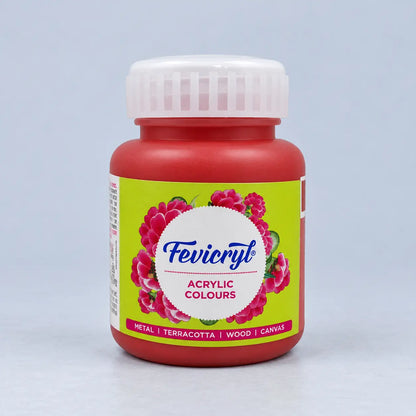 Fevicryl Acrylic Colours – 100 ml – Indian Red
