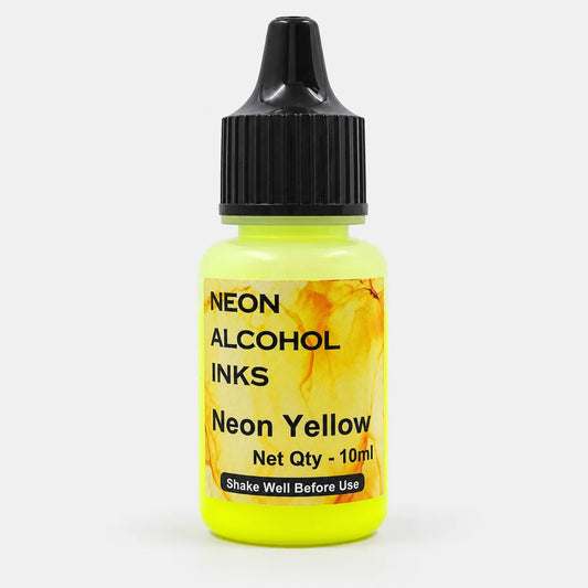 Neon Alcohol Ink 10ml — Neon Yellow product view