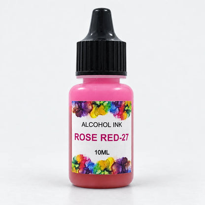 Alcohol Ink 10ml — Rose Red product view