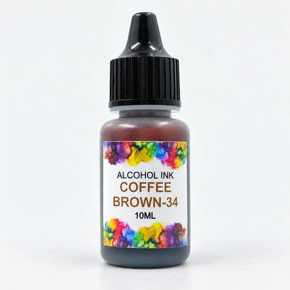Alcohol Ink 10ml — Coffee Brown product view