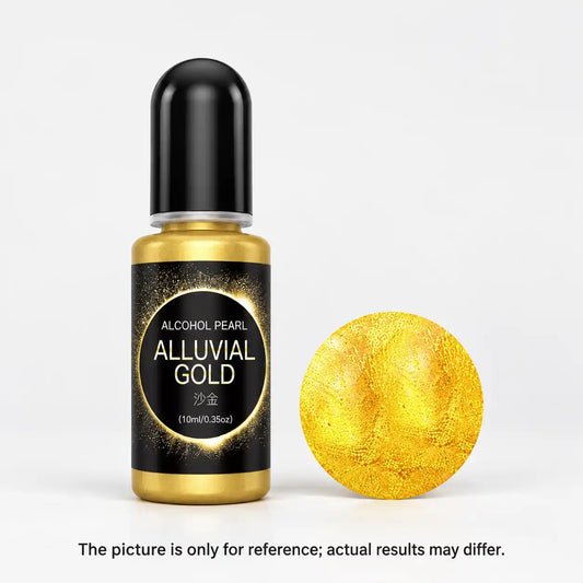 Alcohol Metallic Ink — Alluvial Gold product view