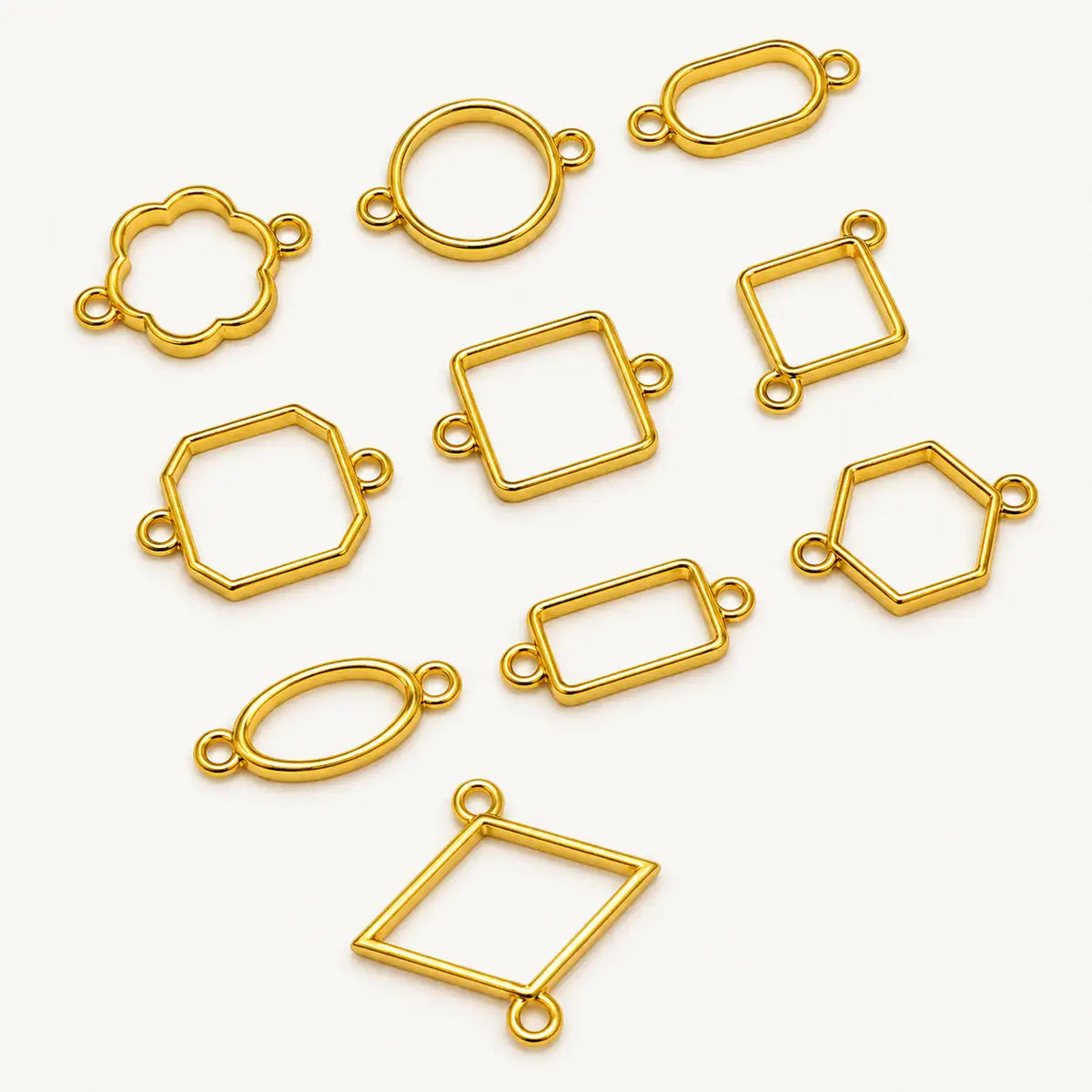 10 IN 1 Gold Rakhi & Bracelet Bezels