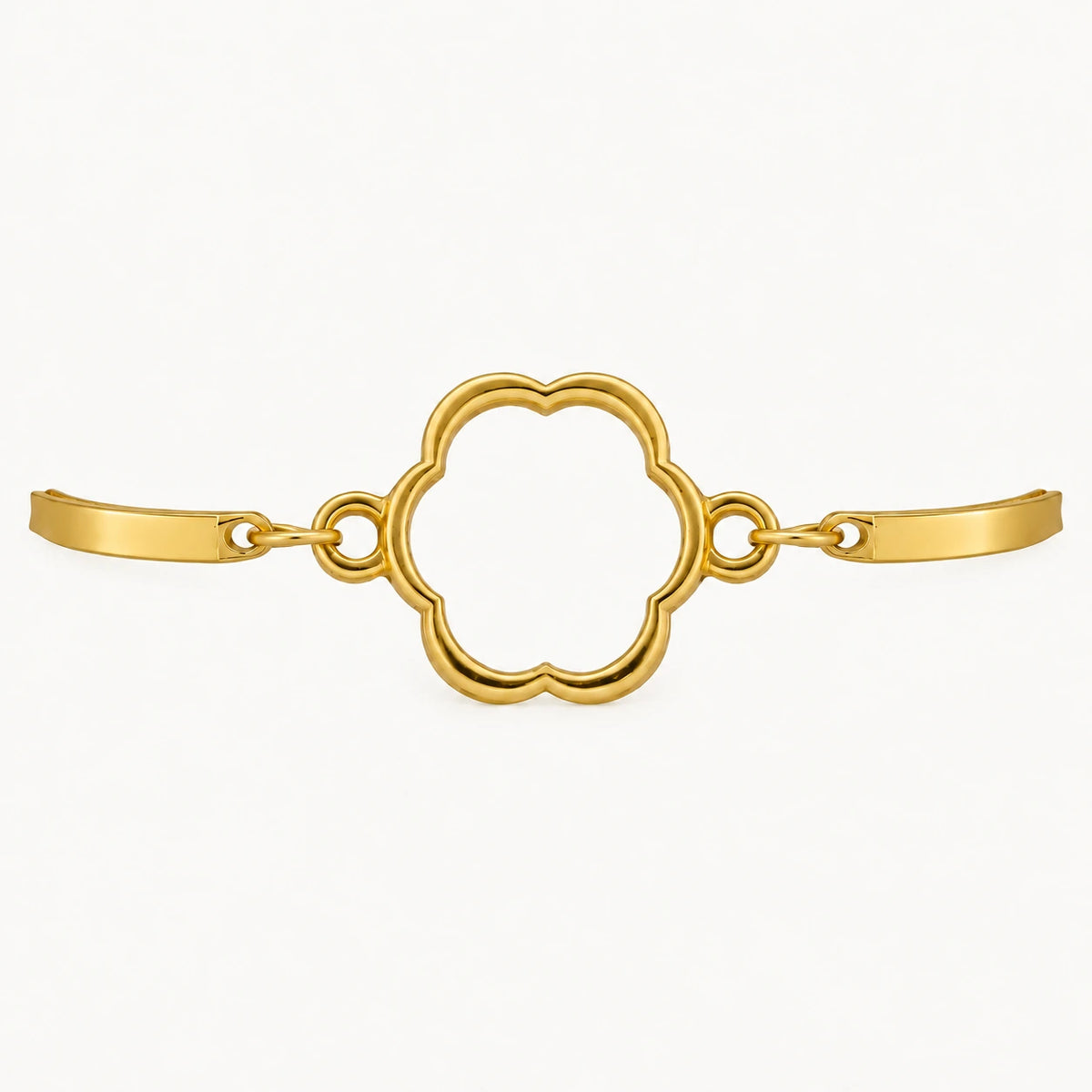 1Pc Flower Bracelet Bezels
