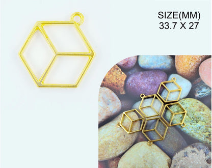 Gold Cube Bezel