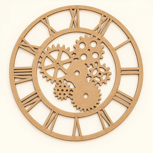 10 Inch MDF Clock Ring