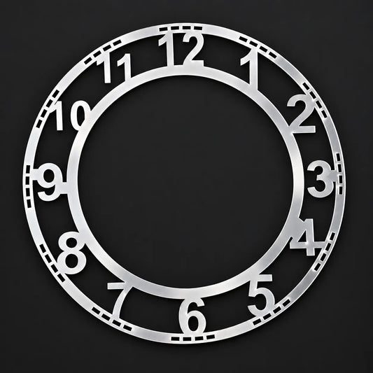 10 Inch Acrylic Number Ring