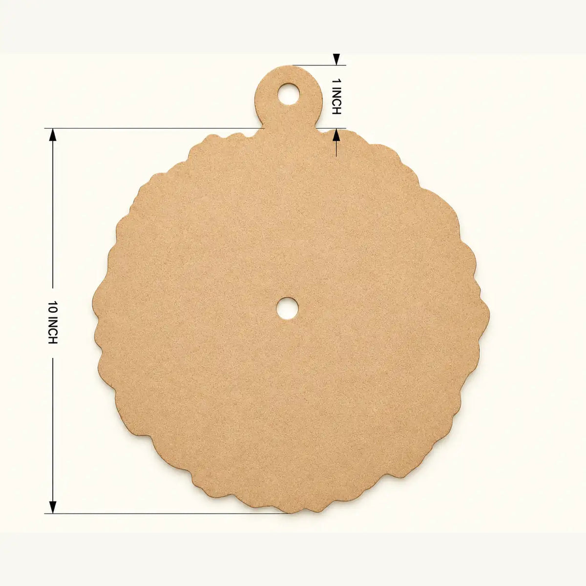 Agate Hanger Clock MDF