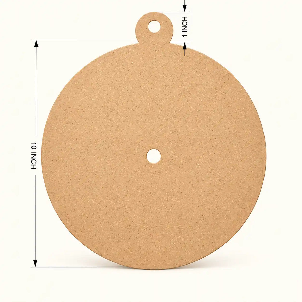 Round Hanger Clock MDF
