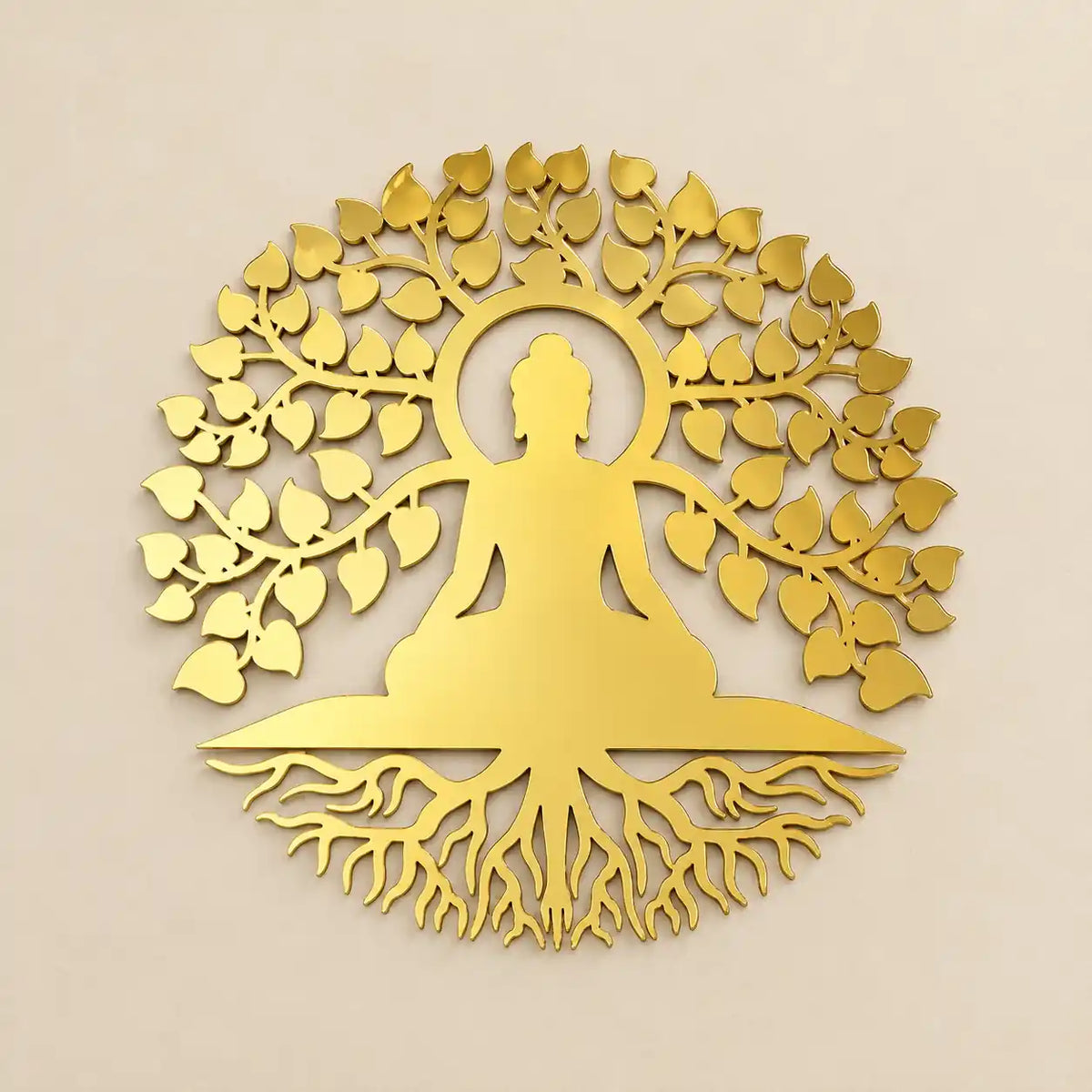 Mahavir swamiji with kalpvriksh acrylic cutting