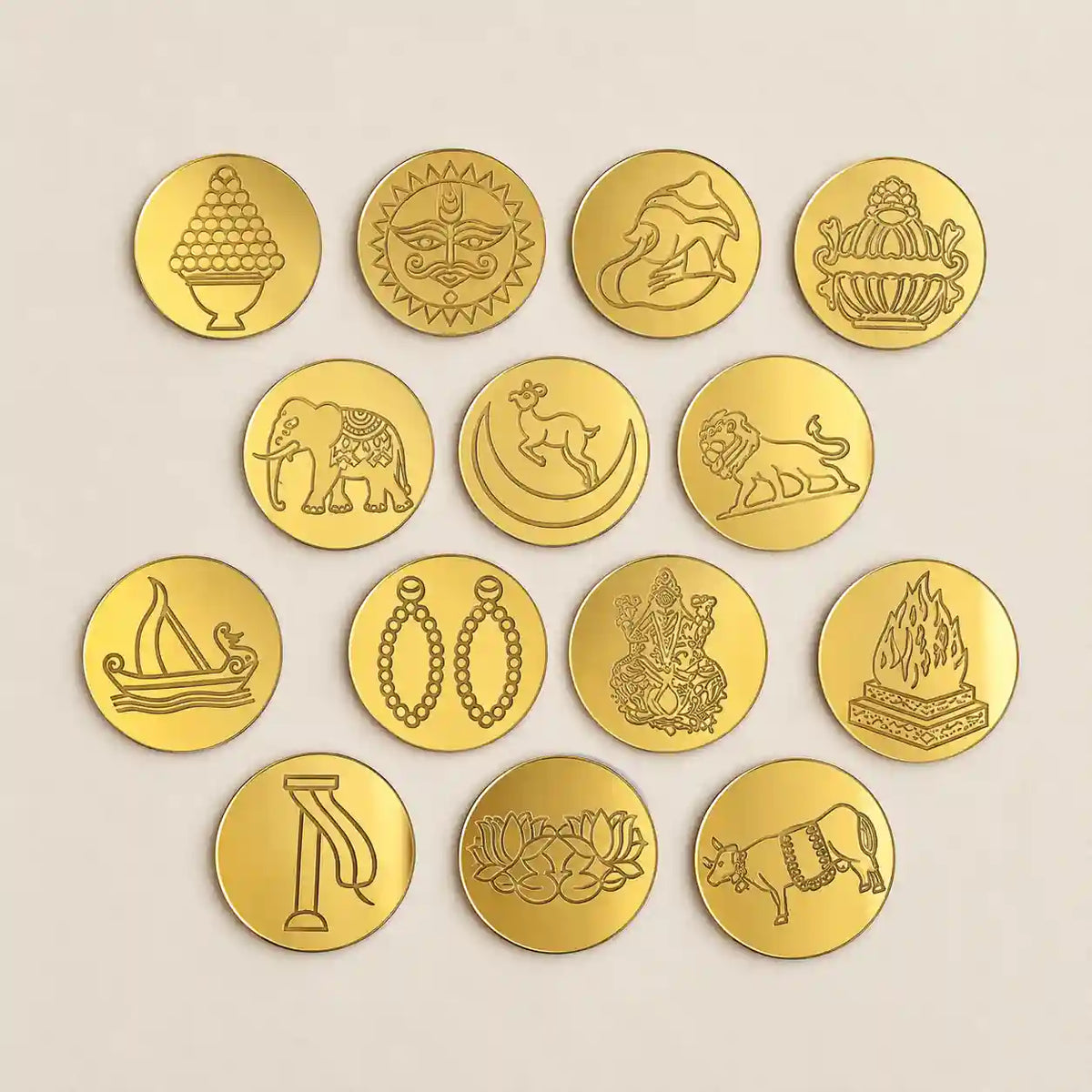 14 Swapna Acrylic Cutting - Round