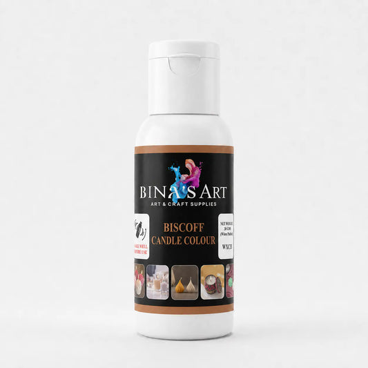 Biscoff Candle Colour