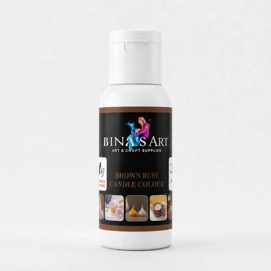 Brown Rust Candle Colour