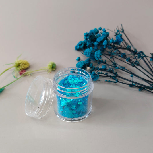 Shimmer Glitter Magic Blue