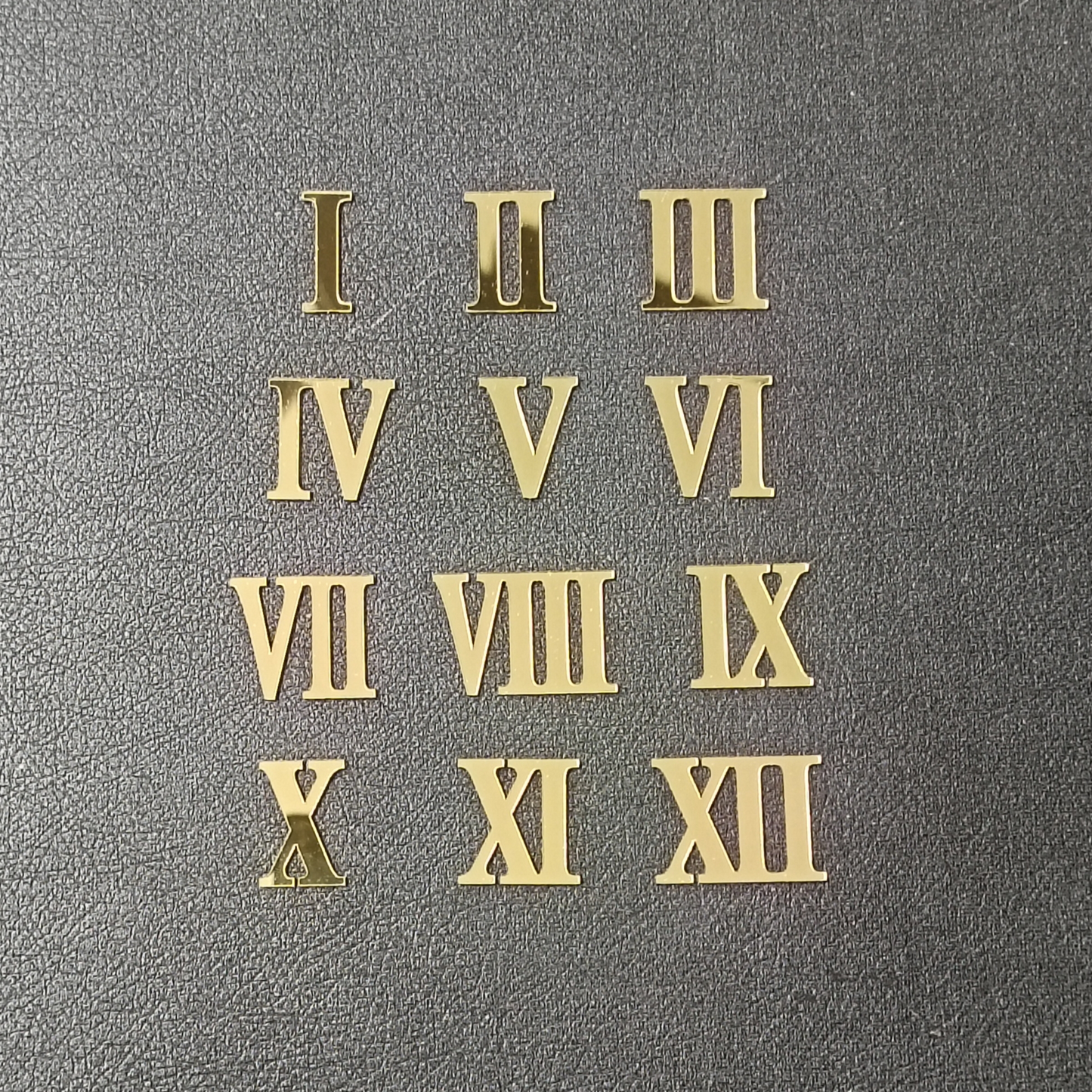 Acrylic Roman Number