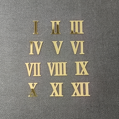 Acrylic Roman Number