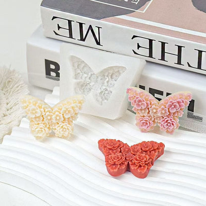 3D Flower Butterfly Handmade Mould