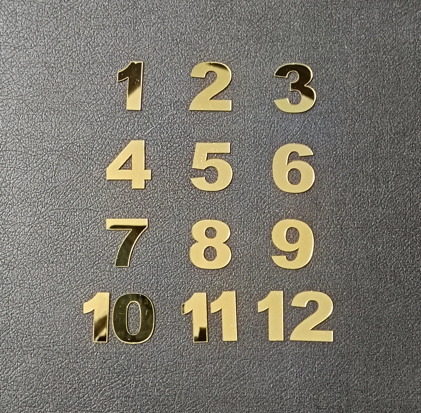 1 inch Numeric Acrylic Number