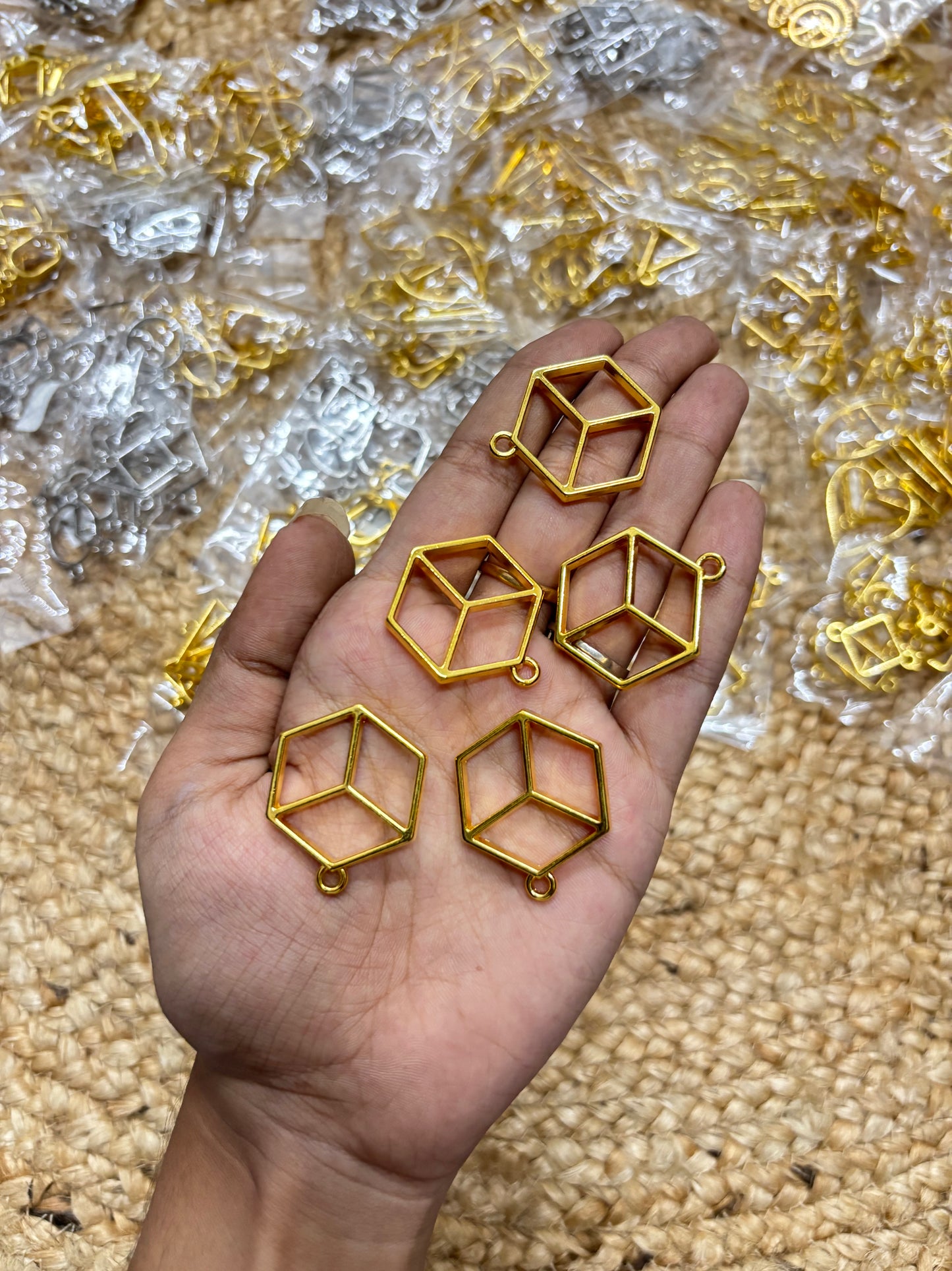 Gold Cube Bezel