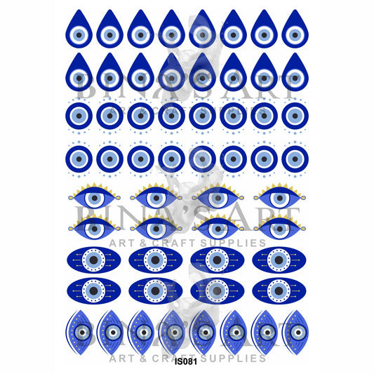 Evil Eye Insert Sheet (Transparent Sheet)