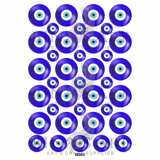 Evil Eye Insert Sheet (Transparent Sheet)