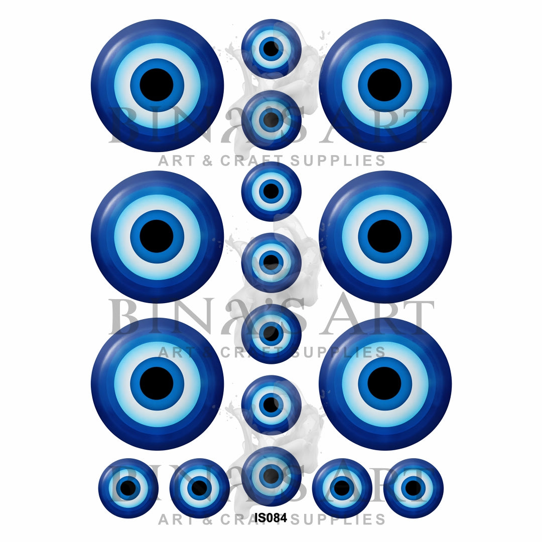 Evil Eye Insert Sheet (Transparent Sheet)