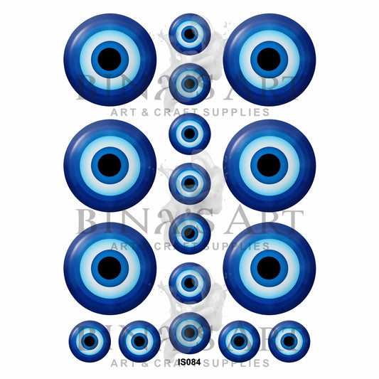 Evil Eye Insert Sheet (Transparent Sheet)