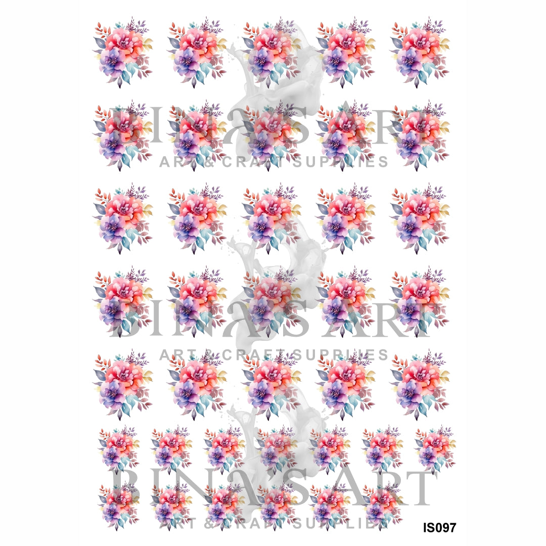 Flower Insert Sheet (Transparent Sheet)