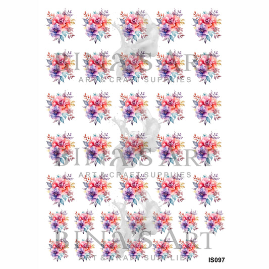 Flower Insert Sheet (Transparent Sheet)