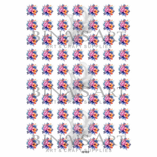 Flower Insert Sheet (Transparent Sheet)