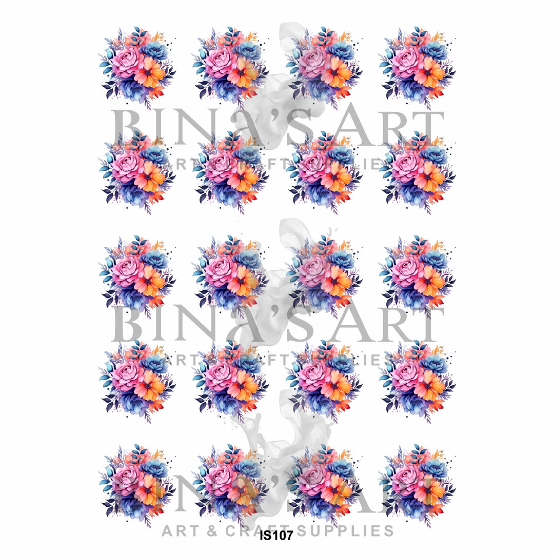 Flower Insert Sheet (Transparent Sheet)
